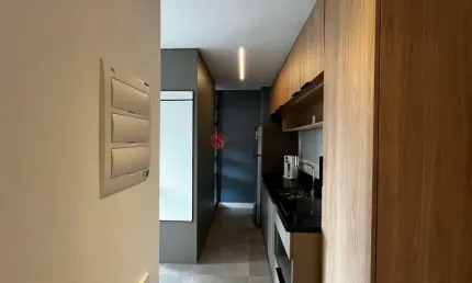 Apartamento mobiliado para locação no tatuapé com 26m²