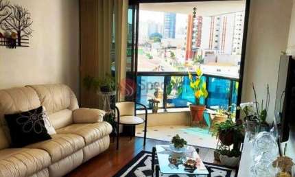 Apartamento no  Anália Franco com 2 vagas + depósito garagem!