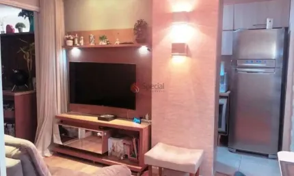 Apartamento tatuapé com terraço gourmet, decorado!!