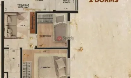 Pré lançamento apartamento de 36 metros na vila ema.