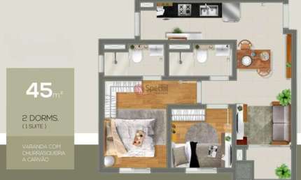 Apartamento com 2 quartos à venda na Rua Visconde do Uruguai, 122, Vila Matilde, São Paulo