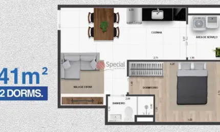Apartamento com 1 quarto à venda na Rua Santo Afonso, 134, Penha, São Paulo