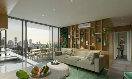 Apartamento a venda em frente ao Shopping Anália Franco.
