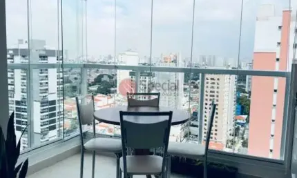 Apartamento para compra no tatuapé com varanda gourmet, 1 suite, 1 vaga de garagem.