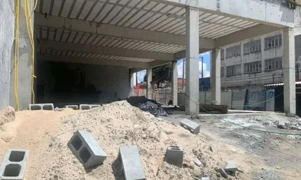 Salão comercial para venda ou locação no tatuapé com 14 vagas, pé direito 3,5 metros