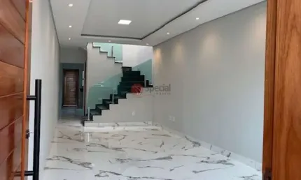 Sobrado novo no Alto da Mooca, 2 suites, 4 vagas,churrasqueira, portão automático, bem localizado