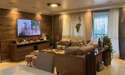 Apartamento à venda no Anália Franco, 130 m², 3 quartos, 1 suíte com , varanda gourmet  e 3 vagas .
