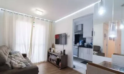 Apartamento à venda no jardim vila formosa,  2 quartos , sala 2 ambientes e 1 vaga .