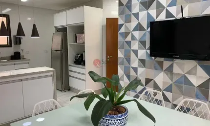 Apartamento no  tatuapé, totalmente mobiliado.estuda permuta com apartamento menor valor.
