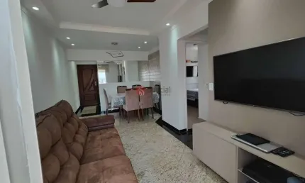 Apartamento reformado a venda, 3 quartos, 1 suíte, mobiliado, 1 vaga de garagem .