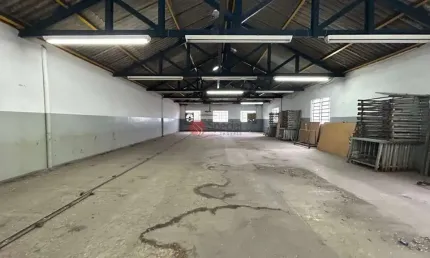 Galpão comercial para locação na penha, 35 x 53, 3.500 e 1.855 terreno.