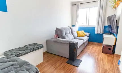 Apartamento à venda  no Belém com 2 quartos e 1 vaga, 43 m².