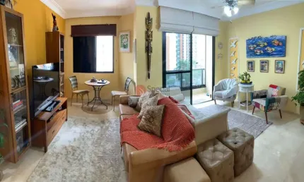 Apartamento com 114m²  com 3 suítes,  3 vagas para venda e locação no Jardim Anália Franco.