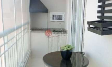 Apartamento  com varanda gourmet ,com 3 dormitórios, 73 m²- Tatuapé - São Paulo/SP