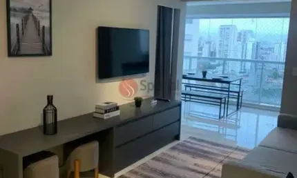 Apartamento  para venda e locação com 1 quartos , 52 metros e 1 vaga.