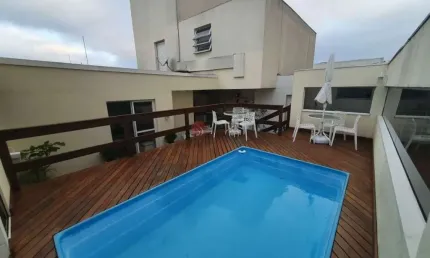 Cobertura no tatuapé  com 3 quartos e 2 vagas de garagem.