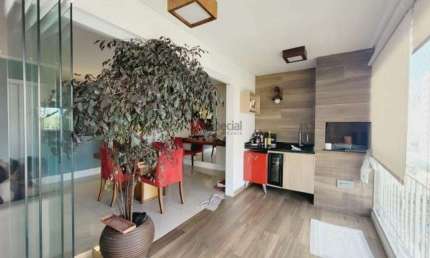 Apartamento residencial 2 suítes, closet , 2 vagas e varanda gourmet Anália Franco.