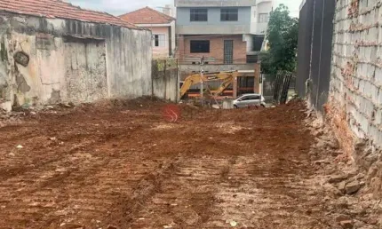 Terreno  no Tatuapé com 253 m² próximo ao Metrô Tatuapé, ideal para Studios