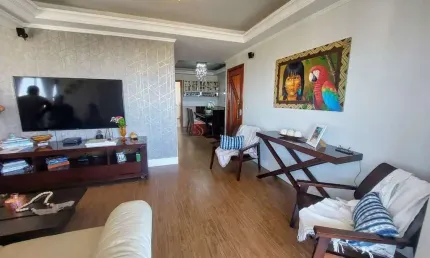 Cobertura à venda na anália franco de 200 m² com vista para o parque ceret.