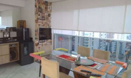 Apartamento com varanda goumet com 3 quartos e 4 vagas, Tatuapé