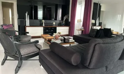 Apartamento no jardim anália franco com 4 quartos e  6 vagas, varanda gourmet em frente ceret.