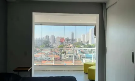Apartamento studio na tatuapé, com 1 dormitório , mobiliado
