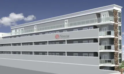 Lindo apto novo próximo ao Parque Ceret  com 2 dorm, 1 suíte e 1 vaga.