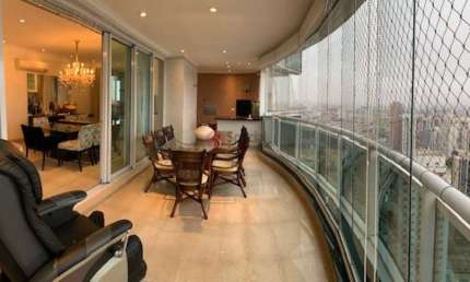 Apartamento de alto padrão mobiliado e decorado no Jardim Anália Franco,4 suítes,  5 vagas.