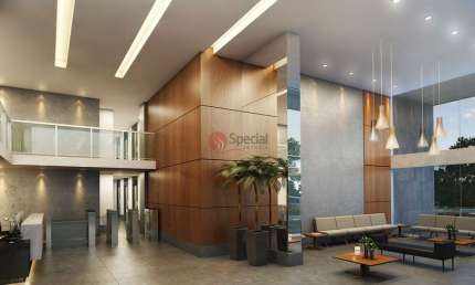 Sala com 39,31 m²,  primeiro empreendimento do Eixo Platina