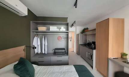 Apartamento studio a venda no Anália Franco de 25m².