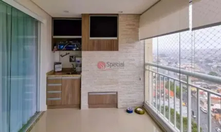 Apartamento com 3 quartos e varanda gourmet na vila formosa.
