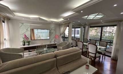 Apartamento no Anália Franco, 128,80 m², 3 quartos,  3 salas,  2 vagas de garagem, lazer completo