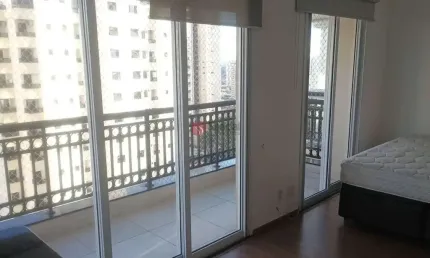 Loft mobiliado para locação  Anália Franco  40 m² com 1 vaga de garagem.