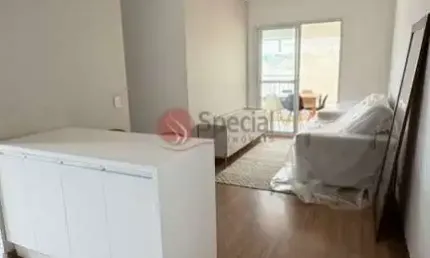 Apartamento p/ locação na V. Carrão com 2 quartos,1 suíte, varanda e 1 vaga de garagem, mobiliado
