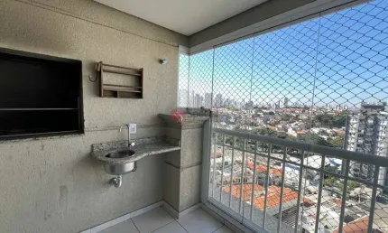 Apartamento para locação na Mooca 3 dormitórios, 1 suíte, sacada com churrasqueira