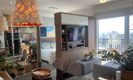 Studio no Jardim Anália Franco, moderno pronto para morar, 40 m².