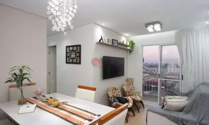 Apartamento no Aricanduva 60 metros, 2 dormitórios, 2 banheiros, móveis planejados.