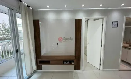 Apartamento para locação no Belém com 50 m², 2 dormitórios, 1 vaga de garagem.