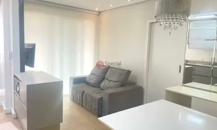 Apartamento tipo loft decorado no jardim anália franco.