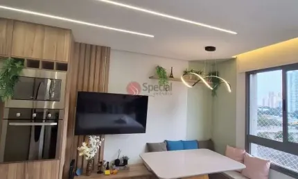 Apartamento  studio mobiliado com 25 m² à venda, 1 quarto e sem vaga.