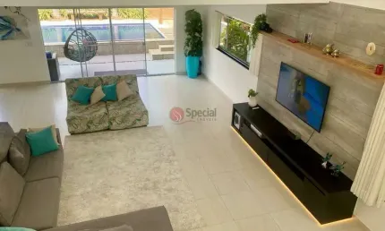 Casa em condomínio fechado em boracéia com 4 quartos e 6 vagas de garagem.
