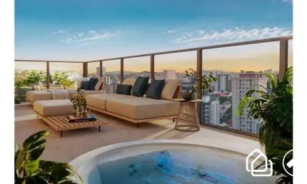 Apartamento com 1 quarto à venda na Rua Fernandes Tourinho, Savassi, Belo Horizonte