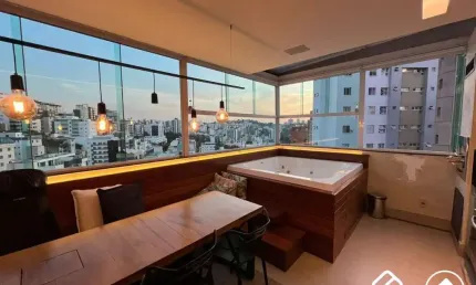 Cobertura com 3 quartos à venda na rua doutor célio andrade, 201, buritis, belo horizonte por r$ 1.280.000