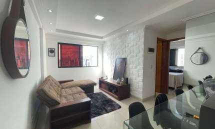 Apto nascente, mobiliado, ventilado, 48m2, 2 qtos 1 wc, lazer completo, lavanderia, 1 vaga.