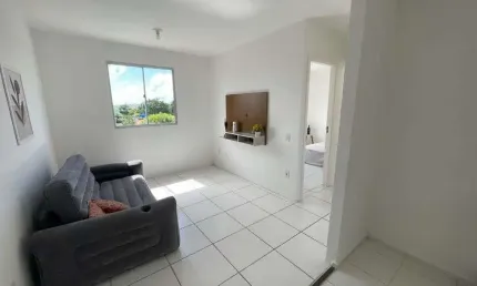 Apto no Cond Praia de Jangada, 2 qtos, sala, 1wc, 1 vaga, ITBI, Escritura e registro inclusos.