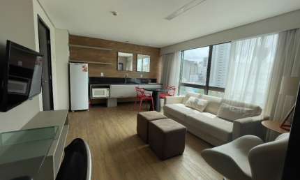 Studio Flat Alto Padrão com Estrutura Completa e Localização Estratégica