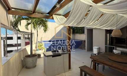 Cobertura garden com 290 m2, 3 suítes, 5 vags em Ponta Verde - Maceió-AL