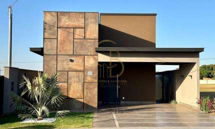 Casa em condomínio fechado com 3 quartos à venda na Rua Zulmira Borba, 3161, Nova Lima, Campo Grande