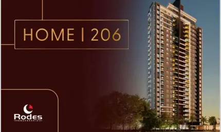 Home 206 - Apartamento 3 Quartos sendo 1 suíte na 206 sul