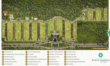 Lote à venda no Buriti Garden Prime Palmas | 264m² | Alto padrão